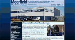 Desktop Screenshot of moorfieldmotorservices.co.uk